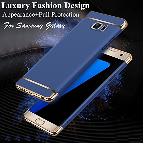 360 Protection Luxury Matte Plastic Ultra Thin 3in1 Plating Frame Hard PC Plating Protector Case For Samsung Galaxy S8 Plus /S7 Edge / For iPhone 7 /7 Plus iPhone 6 /6S Plus