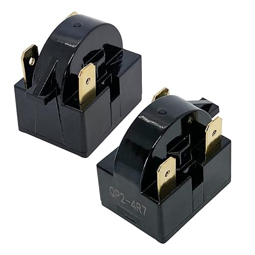 QP-02-4.7 3-Pin Starter Relay - 4.7 Ohm Replacement For Mini Fridges, Freezers & Beverage Coolers - View #4