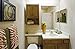 Design House 531962 Claremont Bathroom Wall Cabinet 2-Door, 1-Shelf, 22 x 26, Honey Oak