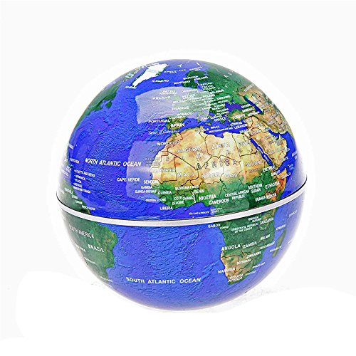 Floating-Globe-Arvin-Magnetic-Levitation-Globe-Rotating-Globe-Educational-Learning-Geographic-Political-World-Map-with-Funny-C-Shape-Desktop-Stand-and-LED-Light-for-Home-School-Desk-Office-Decor