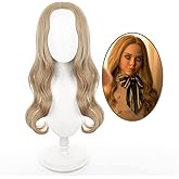 YYUISD Light Brown long Wavy Wig Halloween Cosplay Costume Wig