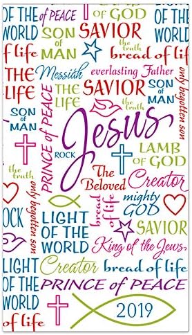 2019-2020 Two-Year Pocket Planner Calendar for Scheduling and Organizing (Names_of_Jesus)