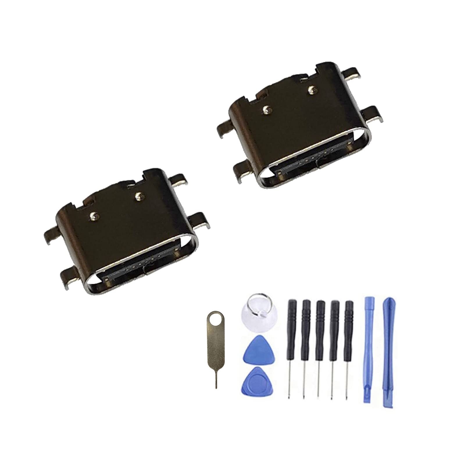 Photo 1 of (2Pcs Pack) for Onn Tablet Type C Charging Charger Port Connector Parts Replacement for onn. 100003561 100003562 (8 Inch) Tablet