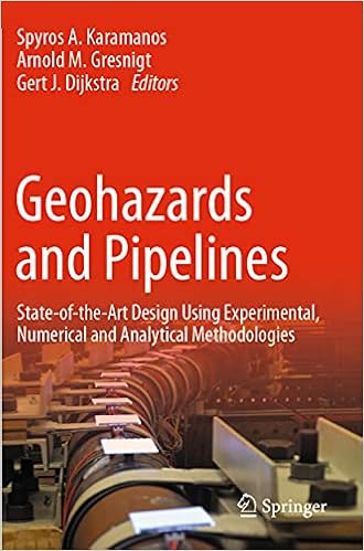 Geohazards and Pipelines: State-of-the-Art Design Using Experimental, Numerical and Analytical Methodologies