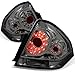 For 2006-2013 Chevy Impala Sedan Smoke Smoked LED Rear Tail Lights Brake Lamps Replacement Left + Right Pair Set