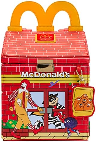 Amazon.com: Loungefly McDonald's Big Mac Figural Mini Backpack