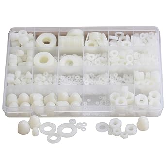 3 8 X 875 X 375 Flat Washer Natural Nylon Pk 100 Amazon Com Industrial Scientific