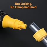 Flintronic Fuel Syphon Pump Large Inner Dia 15 mm with 2 m Hose Manual view 2
