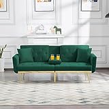 Upholstery Futon Sofa Loveseat Convertible Sleeper