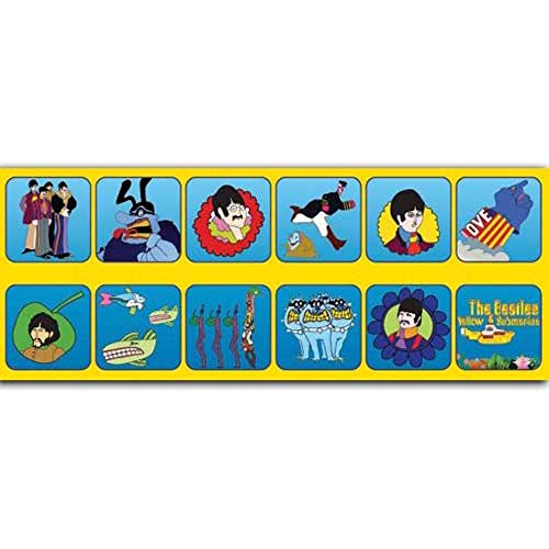 The Beatles Tasse en céramique de qualité supérieure Motif Characters Jaune - Les Beatles, Paul McCartney, John Lennon, RIngo Starr, George Harrison The Beatles Tasse en céramique de qualité supérieure Motif Characters Jaune – Image 3
