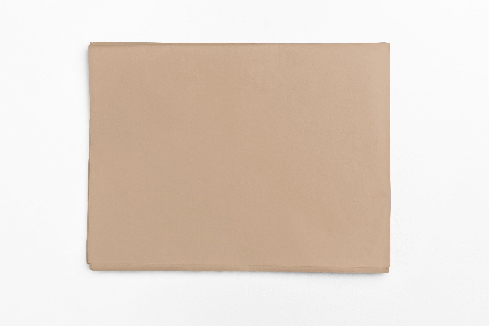 InsideMyNest Muted Neutral Coloured Tissue Paper Sheets Premium Quality (75x50cm) (Desert Tan, 100 Sheets)