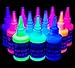 Diamond Driven Body Glow in Dark Paint Blacklight Face and Body Paint UV, Acrylic Glow Paint 60ml 2.02oz - Set of 12 Tubes - Neon Fluorescent