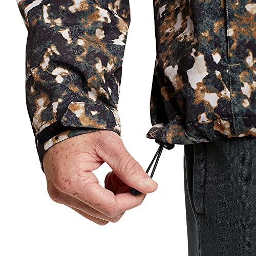 Eddie Bauer Men's Rainfoil Packable Jacket, Waterproof, Black, Large