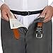 Super Belt for Formal and Professional Attire - Keeps Shirt Tucked In, One Size, Black