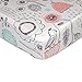 Lolli Living Sparrow Crib Sheet (Fitted) PREMIUM HIGH QUALITY 100% Cotton Fabric for BEST COMFORT | For Infant,Toddler,Newborn,Nursery,Boy,Girl,Unisex,Bedding,Mattress,Skirt,Gift | White Standard Size