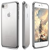 iPhone 7 Case,Lavince iPhone 7 Case Cover,Ultra Slim Crystal Clear Soft Transparent TPU Case[Shock Absorption][Anti-Scratches] Protective Bumper Case for iPhone 7 (2016)-Black