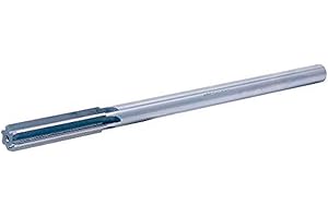 HHIP 2006-3016 1/4" High Speed Steel Straight Shank Chucking Reamer, 1-1/2" Flute Length, 6" Overall Length, 1/4"