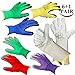 Jalousie 7 Pairs Garden Gloves Including 3 Pairs Women's Garden Gloves (Medium Size), 3 Pairs Men's Garden Gloves (Large Size) and 1 Pair Rose Pruning Gloves with Long Gauntlet (7 Pair Pack)