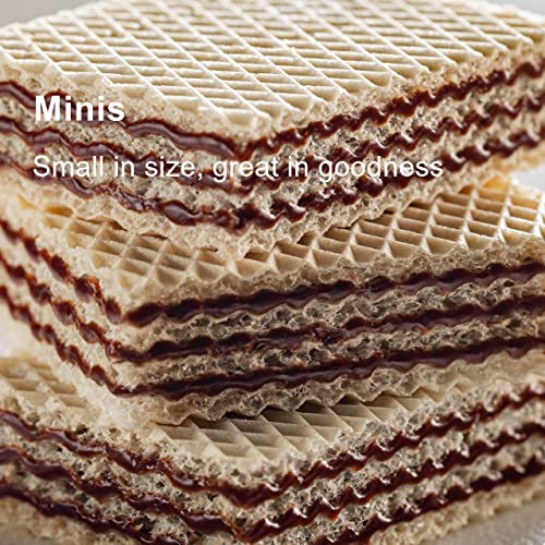 Loacker Minis individually wrapped wafer cookies variety pack with 40