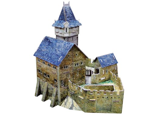 Clever Paper Hunting Castle with Figures