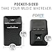 Mediabridge Forte Portable Bluetooth Speaker with Powered Rear-Firing Subwoofer – Wireless Speaker with Rechargeable Battery – (Part# BTS-1B)thumb 4