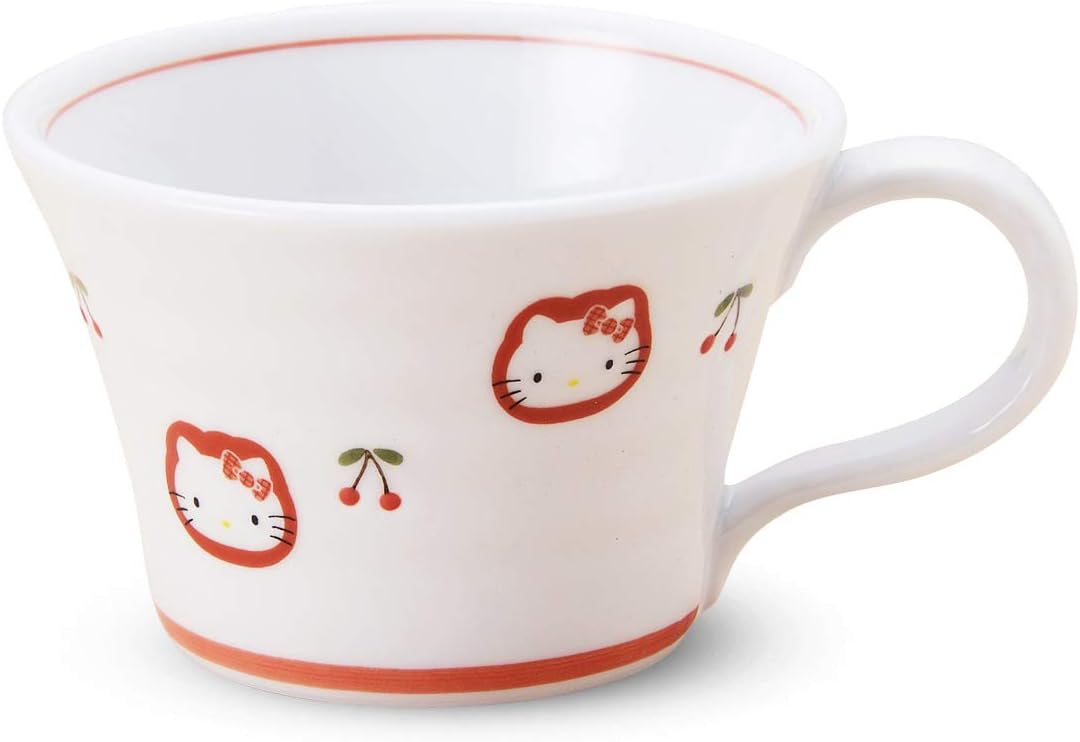 RAO3Z Arita Ware Hello Kitty Cherry Mug