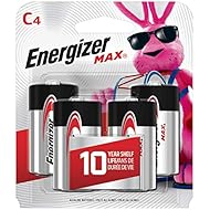 Energizer Max C Batteries, Premium Alkaline, 4 Ct