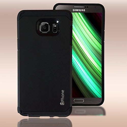 Samsung Galaxy Note 5 Tough Cell Phone Casing [Armor Series] Elegant Premium Quality Heavy Duty] [Drop Protection] [Light Weight] for Samsung Note 5 (Black)