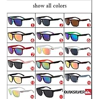 OUYAWEI Men Women Outdoor Sunglasses UV400 Lightweight Clean Vision Sunglasses 17