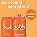 bubly Sparkling Water, Orange, 12 fl oz. cans (12 Pack)