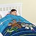 Jay Franco Disney Toy Story 4 Gang Weighted Blanket - Measures 36 x 48, Kids Bedding Features Woody, Buzz Lightyear, Bullseye, & Rex - Fade Resistant Super Soft Velboa - (Official Disney Product)
