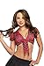 Dreamgirl Women's School Girl Top, Red, Medium/Large