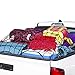 4’ x 6’ Bungee Cargo Net Stretches to 8’ x 12’, 5mm Rubber Rope, Thick Cord, Spider Web Netting, Heavy Duty Mesh, Accessories, Storage Tarp, for Car Trunk, Trailer, Pickup, Roof Rack w/Hooks & Clips