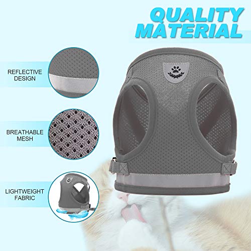 image for Supet Cat Harness and Leash Set for Walking Escape Proof Small Cat and