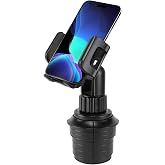 Cellet Car Phone Holder Mount, Car Cup Phone Holder Mount, Compatible with Apple iPhones, Samsung Galaxy, Motorola Moto Google Pixel Smartphones (Fits for Tesla Model 3 Y S X) 6.5-Inch