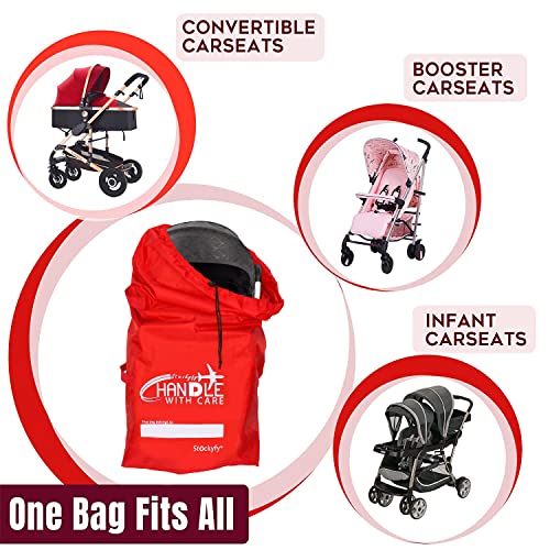 Stockyfy Stroller Travel Bag for Airplane, Gate Check Bag with