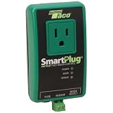 Smart Plug,Plastic,120V,4" L x 2" W