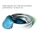 AMGlobal Christmas Gift Intelligent Magnetic Putty with Magnet Creative Super Magnetic Strong Magnet Putty Toy Stress Reliever for Kids and Adults for Fun (Blue)