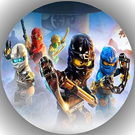 Fondant Tortenaufleger Tortenbild Geburtstag Ninjago T27