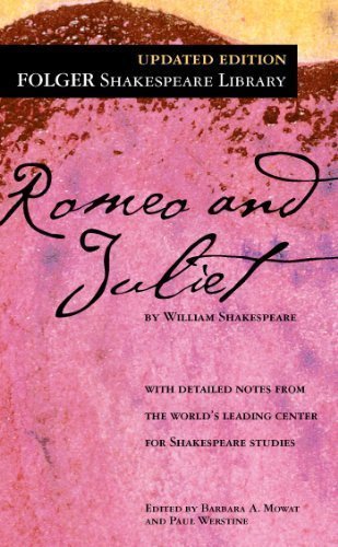 Romeo and Juliet (Folger Shakespeare Library) 2004 Edition by Shakespeare, William published by Simon & Schuster (2004) Mass Market Paperback