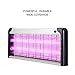 Commercial Electric Bug Zapper - Indoor & Covered Patio Insect Killer 2800V | Fruit Fly, Stink Bug, Ladybug, Moth, Wasp, Gnat and More | Electronic Trap Lamp | 1 Acre Coverage | Safe 40W Light Bulb