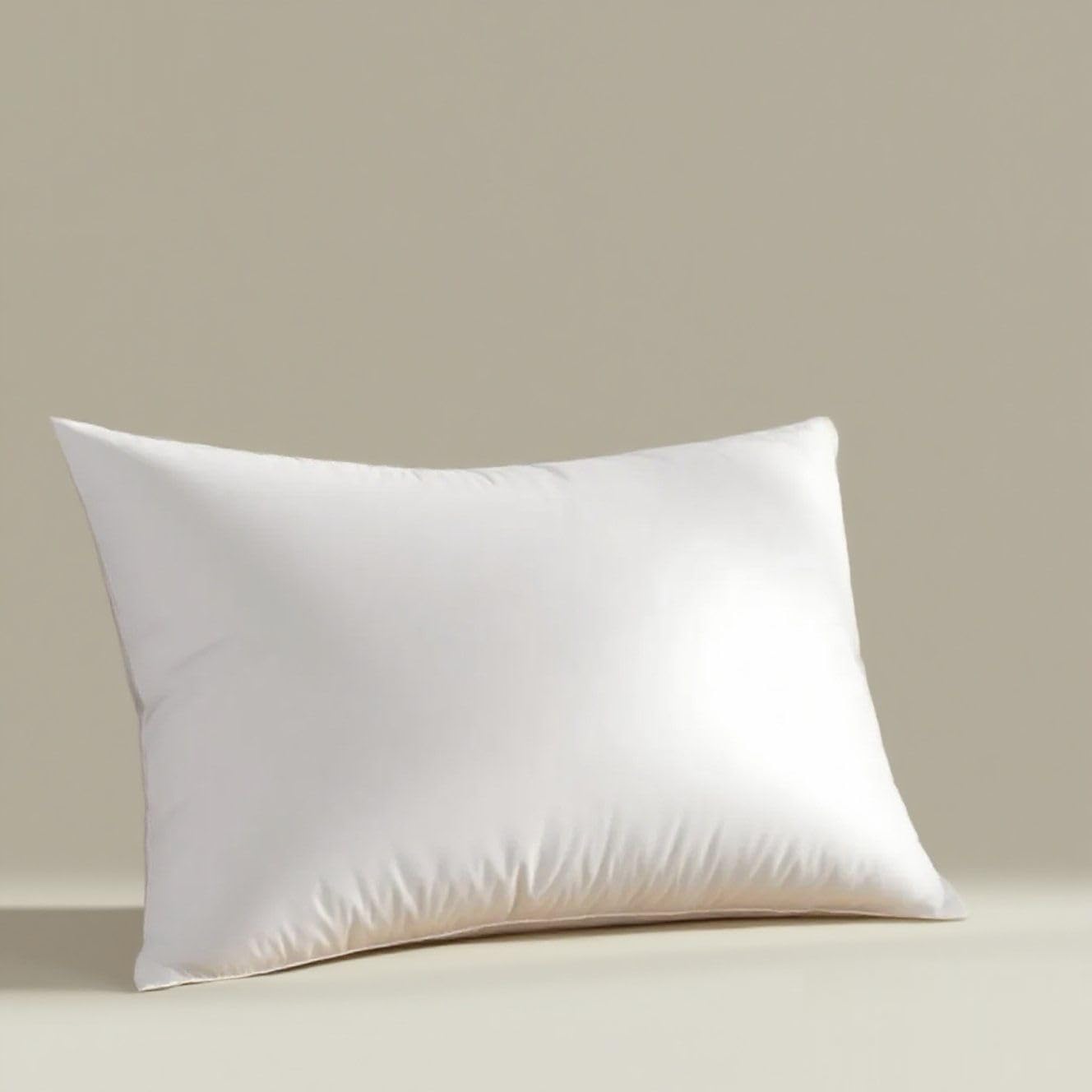 Photo 1 of Shilucheng Canadian White Goose Down Pillows King Size Set of 1, 1050+ Fill Power Side Sleeper Pillow for Sleeping Neck Pain Relief,100% Cotton Shell 600 Thread Count Hotel Pillows?White,20" x 36"?