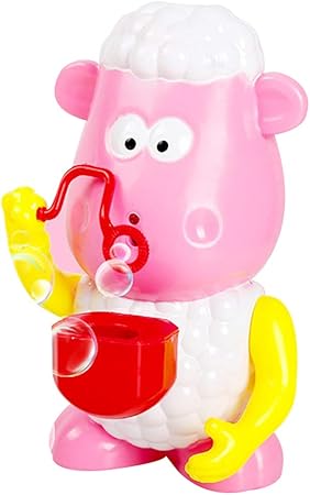 Leobtain Ovejas Juguetes de Baño Maquina Burbujas Bañera Portatil con 12 Música y Burbuja Automática para Ducha de Niños Baño de Burbujas: Amazon.es: Hogar