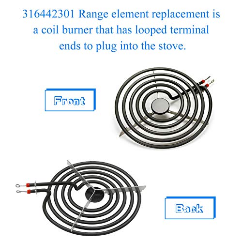 316442301 Electric Range Burner 8'' Coil Surface Element (5Turns) by