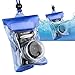 TOOGOO(R) Waterproof Camera Case with Rope, Blue