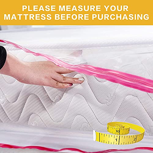 Full/Queen Size Mattress Vacuum Storage Bag for 6 inches Foam Latex