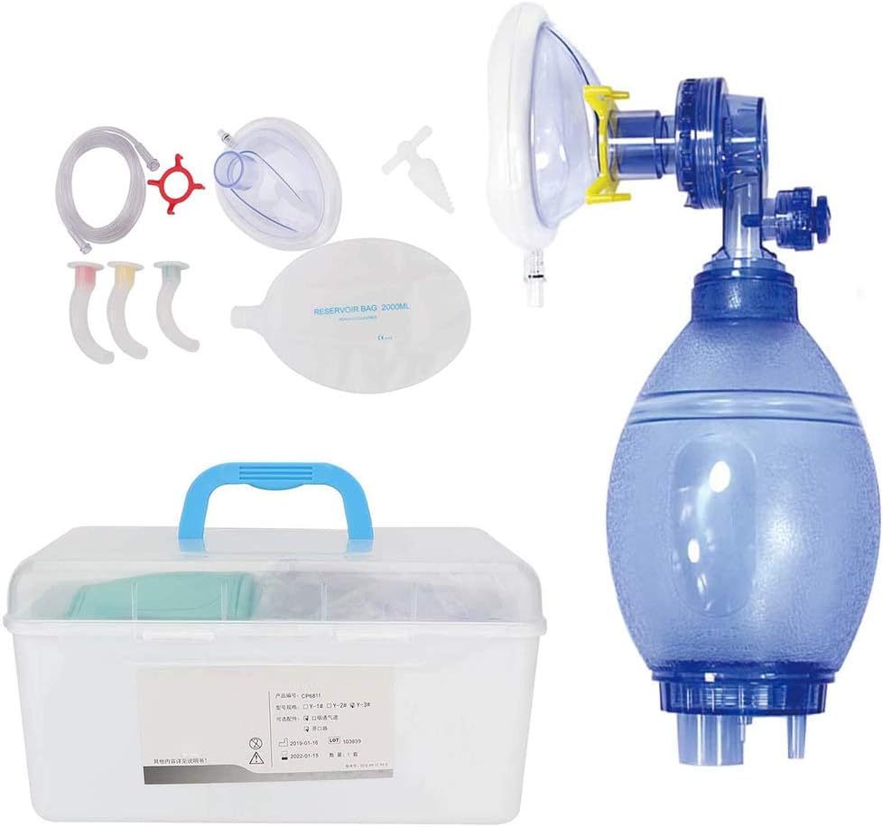 LWX Simple Respirator First Aid Kit, Simple Breathing Apparatus for Adults And Children, Emergency Airbag Whole Set