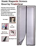 Magnetic Screen Door (msd02) by: Tradegear - Fits Door Openings Up To 38