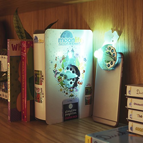 Moonlite Starter Pack - Storybook Projector for Smartphones with 2 Stories - Thumbnail 5