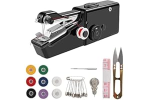 AHYBZN Handheld Sewing Machine Portable Mini Sewing Machine for Beginner Adult Electric Handy Sewing Machine for Quick Stitching